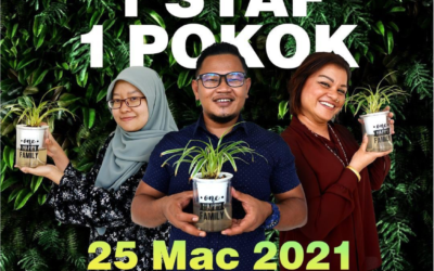 1 Staf 1 Pokok : 25 MAC 2021