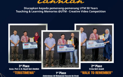TEACHING & LEARNING MEMORIES @ UTM CREATIVE VIDEO COMPETITION