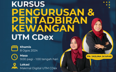 Kursus Pengurusan dan Pentadbiran Kewangan UTM CDex